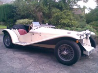 Vintage car replica