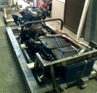 A Chassis package ready to leave its manufacture from Dwornik Engineering in Oxford UK